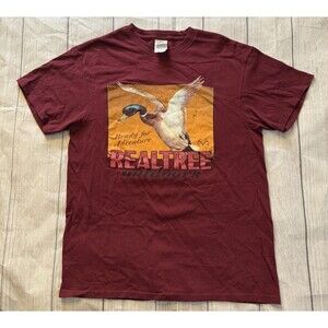 Real Tree Mallard Duck Hunting T-shirt Size Men’s Medium Duck Graphic